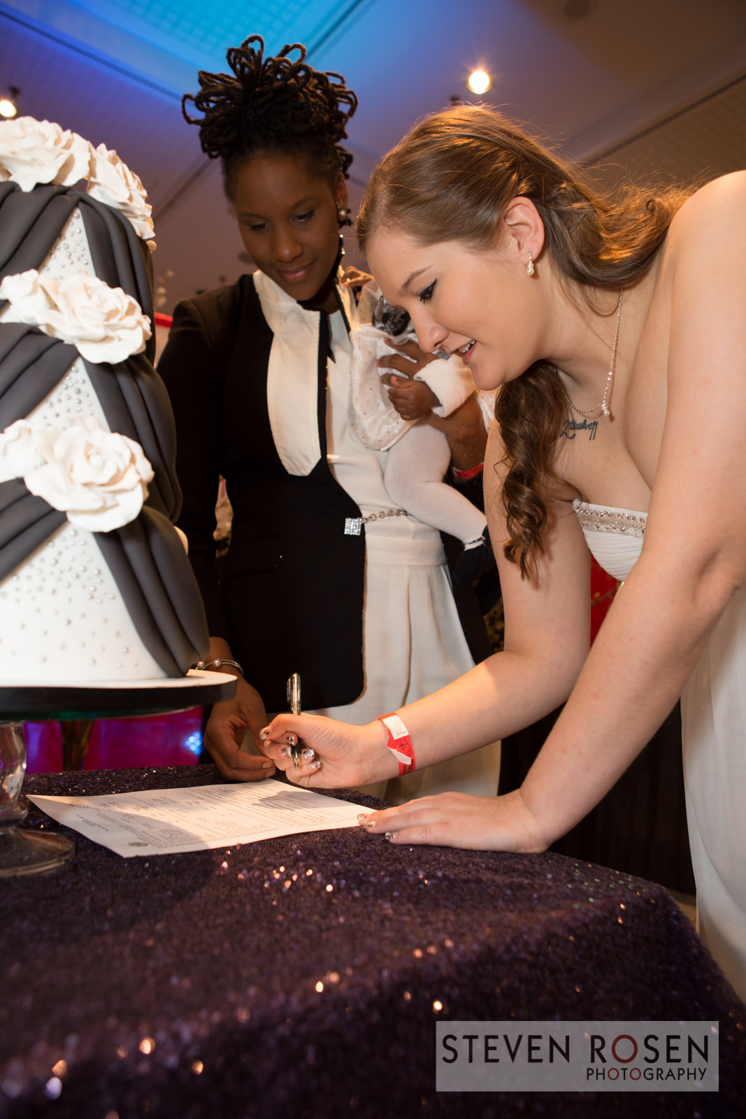 Marriage License - Val and Chelsey LGBT Wedding at the Original LGBT EXPO in NYC