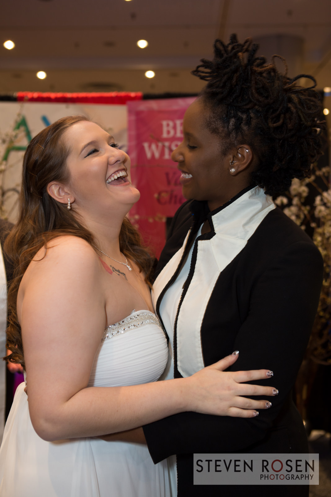 Val and Chelsey LGBT Wedding at the Original LGBT EXPO in NYC