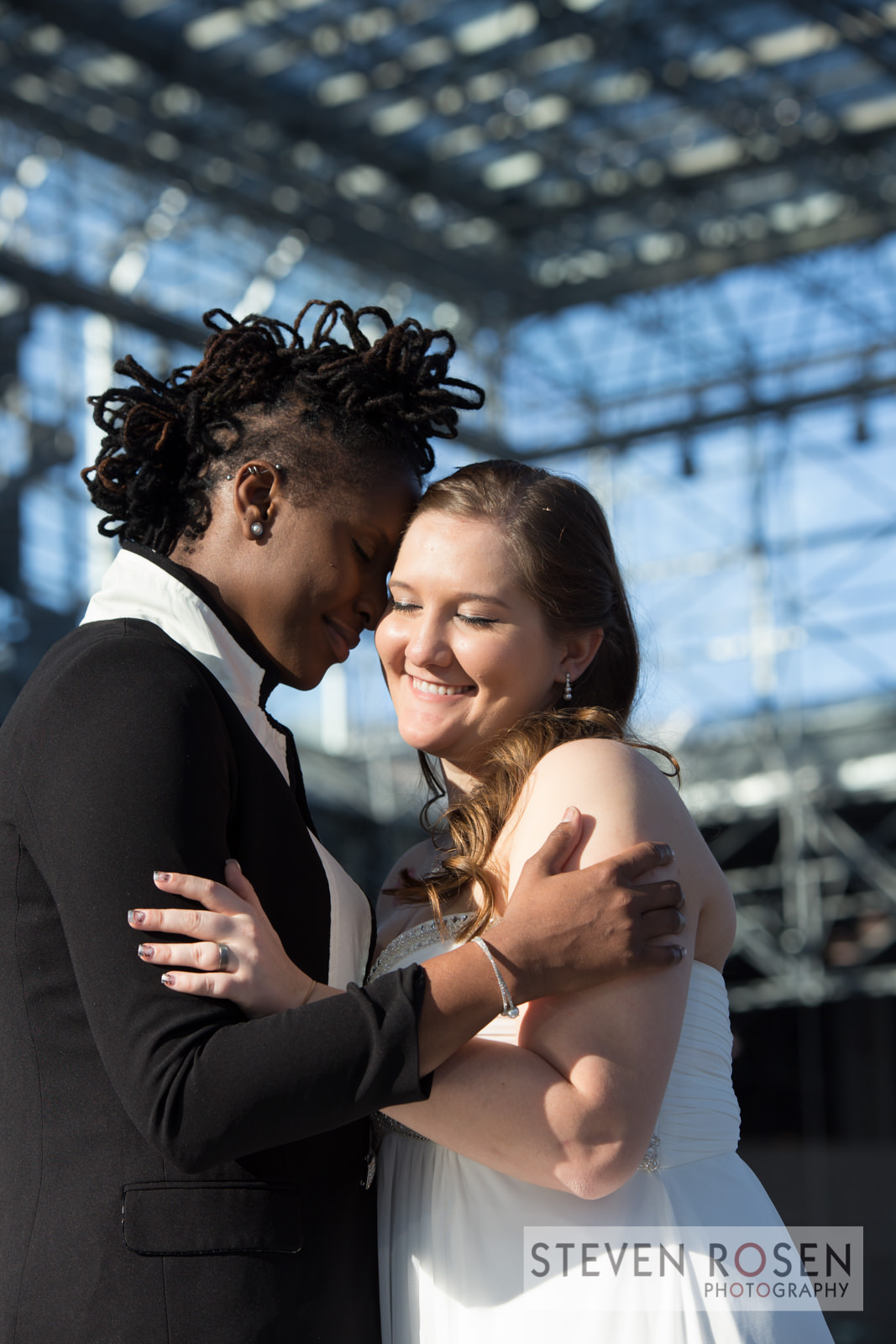 Javits Center - Val and Chelsey LGBT Wedding at the Original LGBT EXPO in NYC