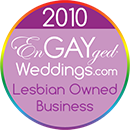 Lesbian Owned Business on the EnGAYged Weddings LGBT Wedding Directory