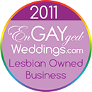 Lesbian Owned Business on the EnGAYged Weddings LGBT Wedding Directory