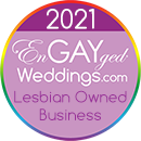 Lesbian Owned Business on the EnGAYged Weddings LGBT Wedding Directory