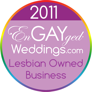 Lesbian Owned Business on the EnGAYged Weddings LGBT Wedding Directory