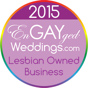 Lesbian Owned Business on the EnGAYged Weddings LGBT Wedding Directory