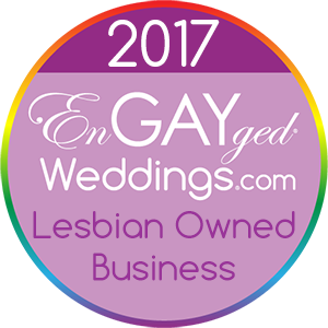 Lesbian Owned Business on the EnGAYged Weddings LGBT Wedding Directory