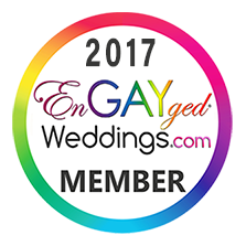 LGBTQ Friendly Wedding Business Featured on EnGAYged Weddings Directory *-* 2017 LGBTQ Weddings Business