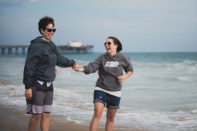 Derek Chad Photography - OC engaygement shoot on the California beach