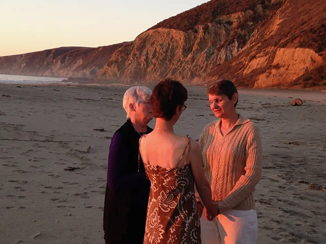 Elizabeth River Storyteller & Wedding Officiant 
Marin Coast, California LGBT Wedding Minister 


