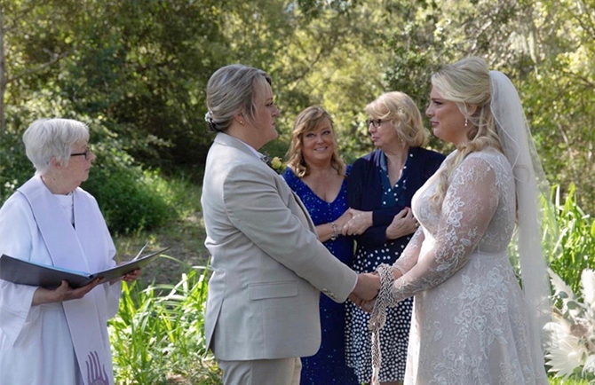 Elizabeth River Storyteller & Wedding Officiant 
Marin Coast, California LGBT Wedding Minister 


