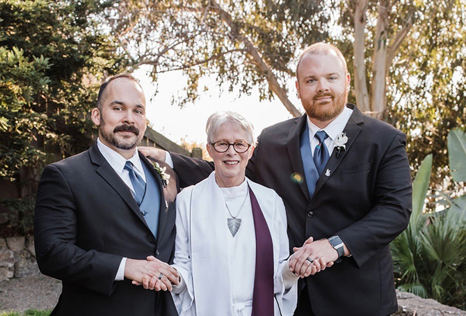 Elizabeth River Storyteller & Wedding Officiant 
Marin Coast, California LGBT Wedding Minister 


