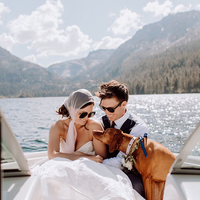 Lake Tahoe LGBT Marriage Ceremony - Mountain High Weddings 