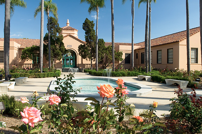 NTC Venues at Liberty Station San Diego, California building exterior elevation