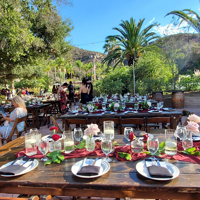 Vineyard Hacienda Inc 
San Diego, California LGBT Wedding Venue & Wedding Planning Packages

