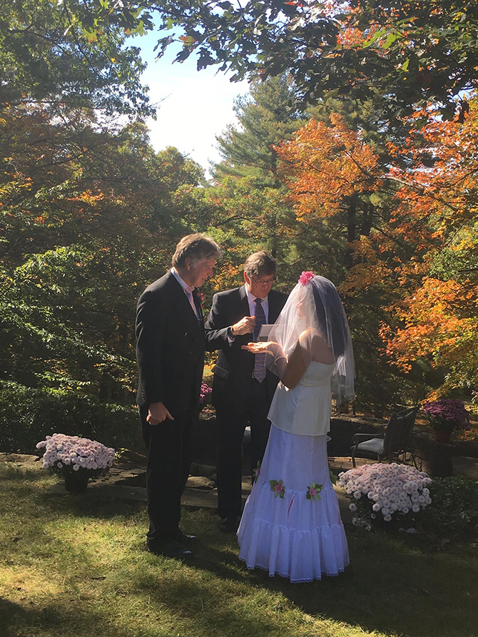 Steven Mitchell JP 
Simsbury, Connecticut LGBT Wedding Justice of the Peace
