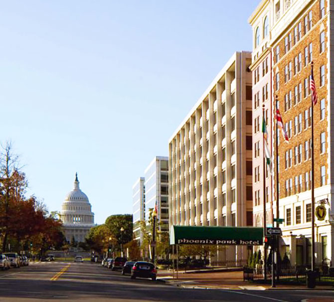 Phoenix Park Hotel - elegance of an Irish country estate in the heart of Capitol Hill