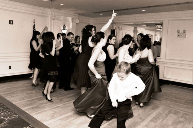 Phoenix Park Hotel - Wedding guests dancing at reception