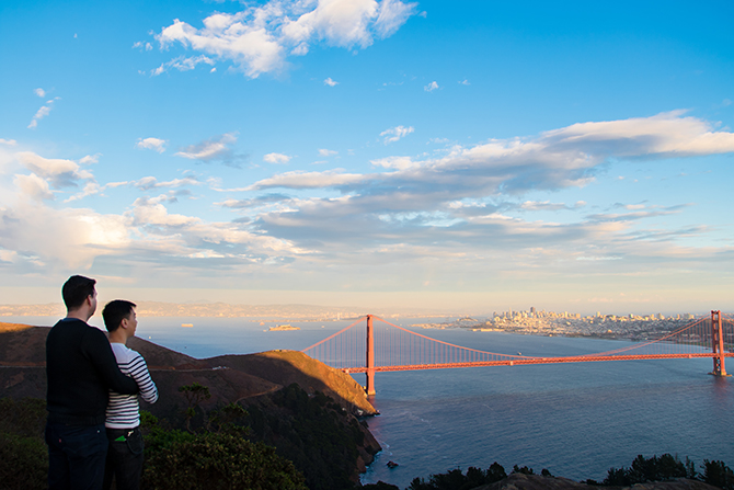 A. Harris Photography - Mr. and Mr.San Fransisco Bridge