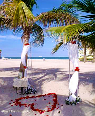 Barefoot to Elegant Weddings Gay Wedding Officiant in Miami Florida