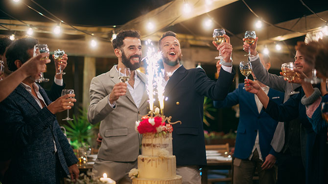 Southeast Florida LGBT Wedding Receptions - Chateau Beau