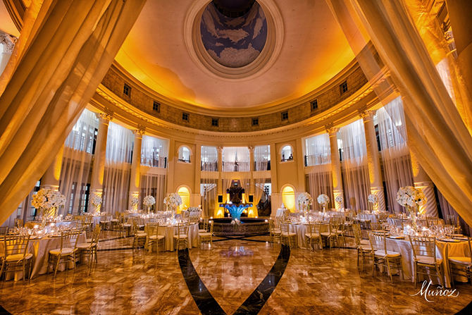 Hotel Colonnade - Coral Gables, FL - South Florida LGBT Wedding Floral Design and Decor - Dalsimer Atlas