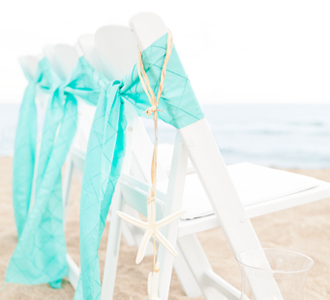 Hutchinson Island Marriott Beach Resort & Marina beach wedding guest chair