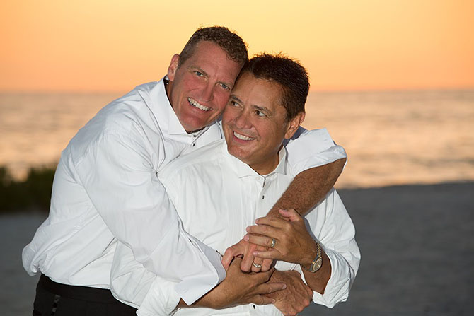 Sarasota, Florida LGBT Wedding Photographer - Tropical Photography