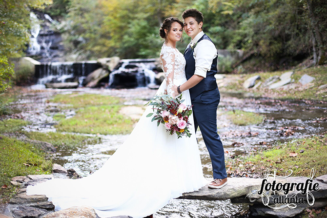 Hightower Falls 
Cedartown, Georgia LGBT Wedding Ceremony Site
