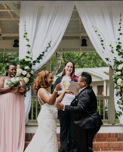 Taking You Through To The I Do 
Atlanta, Georgia LGBT Marriage Officiant & Wedding Planner

