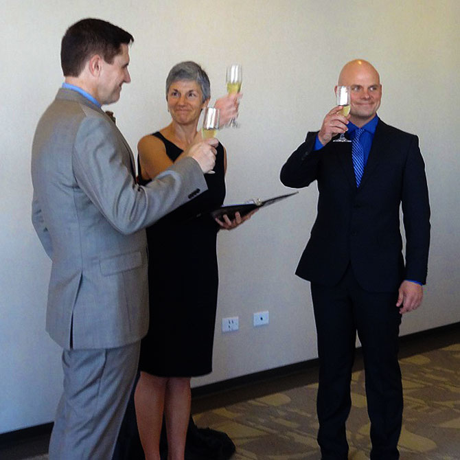 A Perfect Fit Rev - Gay Wedding Toast