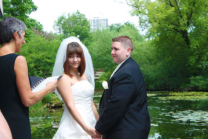 A Perfect Fit Rev - LGBT Wedding Ceremony in the park