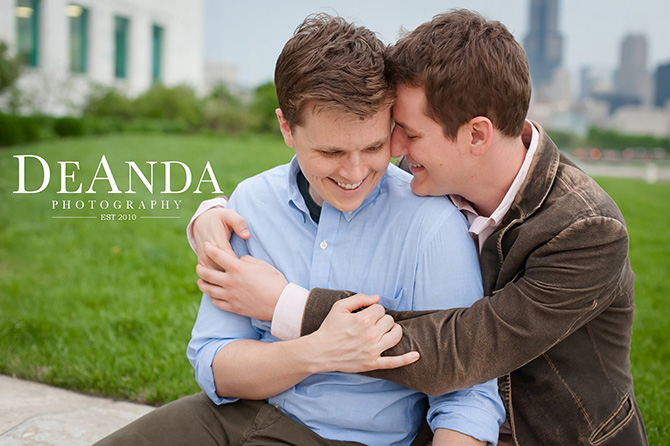 LGBT Couple - DeAnda Photography - IL