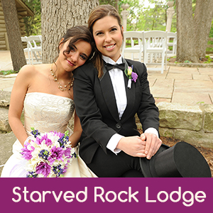 Starved Rock IL LGBT Wedding Reception Venues