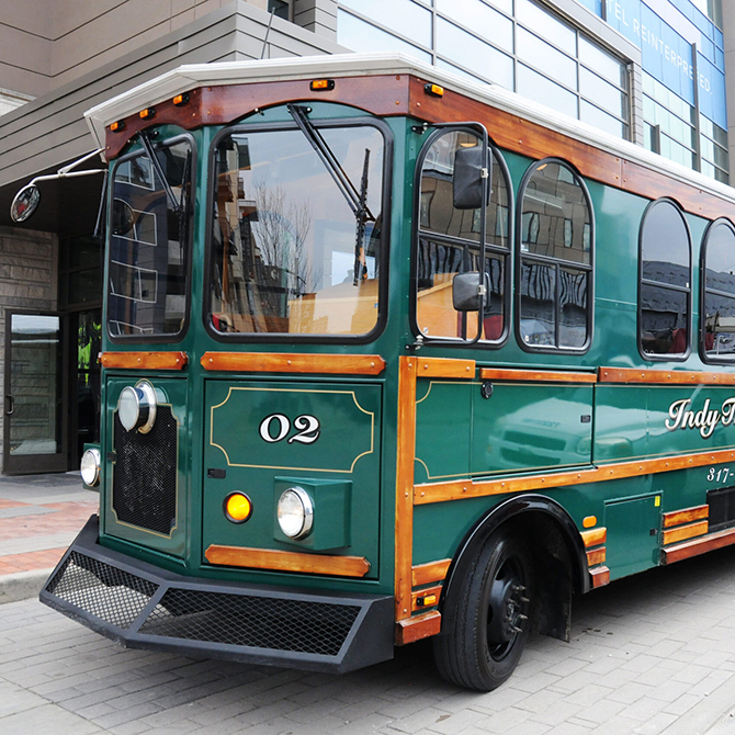 Indy Trolley 
Indianapolis, Indiana LGBT-Owned Wedding Trolley Transportation Business


