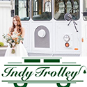 Indiana LGBT Wedding trolley transportation