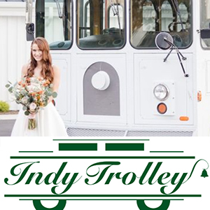 Indiana LGBT Wedding trolley transportation