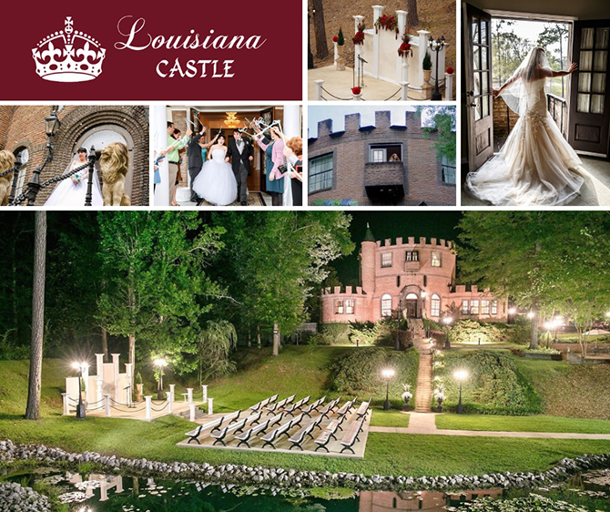 Louisiana LGBT Wedding Receptions - Louisiana Castle
