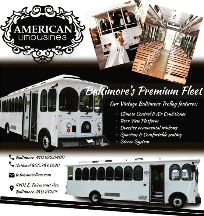 American Limousine 
Baltimore, MD LGBT Wedding Limousine Services
Luxury transportation and the most comfortable experience 
