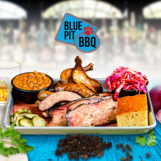 Blue pit barbeque best sale