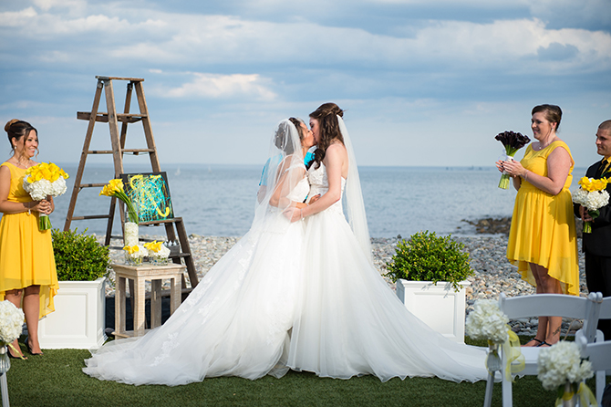 LGBTQ Wedding - Nahant, MA LGBT Wedding Reception Venue - The Oceanview of Nahant