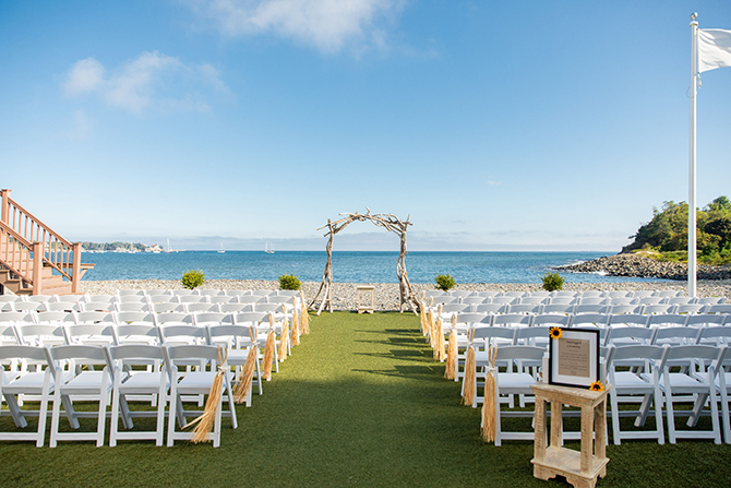 North Shore Beach Wedding Ceremony - Nahant, MA LGBT Wedding Reception Venue - The Oceanview of Nahant