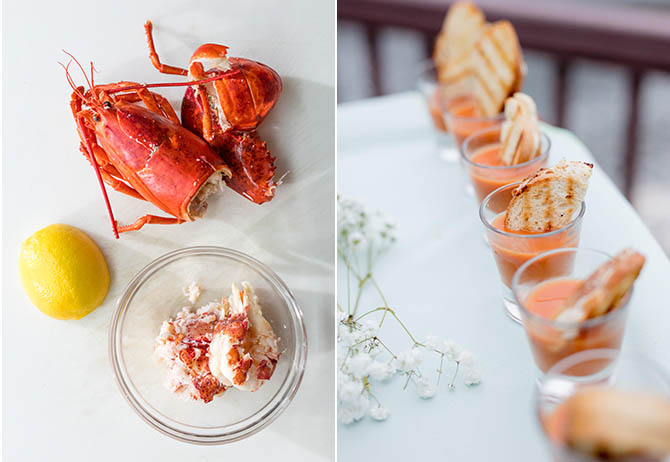 Lobster, Tomato Soup and Grilled Cheese - Nahant, MA LGBT Wedding Reception Venue - The Oceanview of Nahant