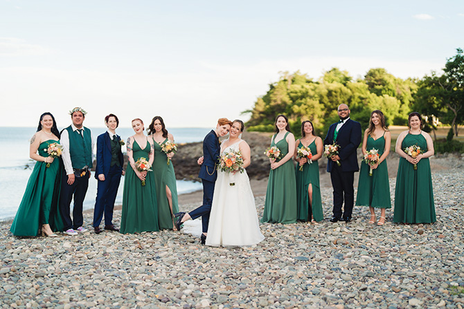 North Shore Beach Wedding Ceremony - Nahant, MA LGBT Wedding Reception Venue - The Oceanview of Nahant