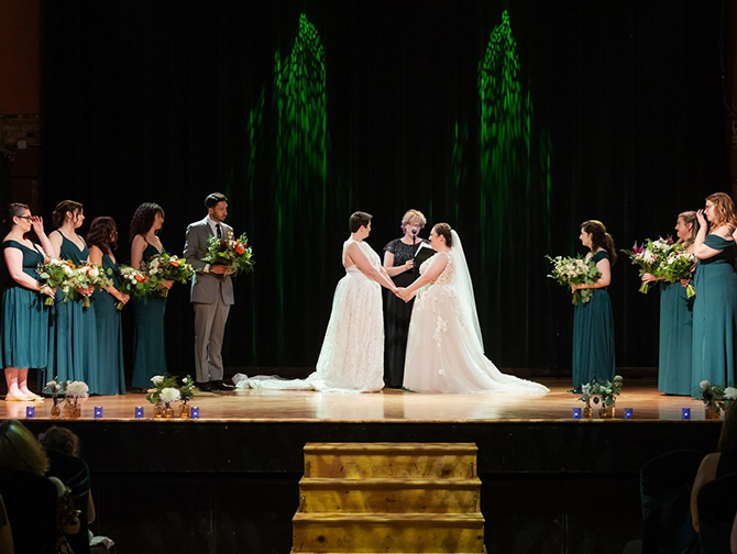 Ceremonies By Sabra 
Michigan LGBT Wedding Officiant
