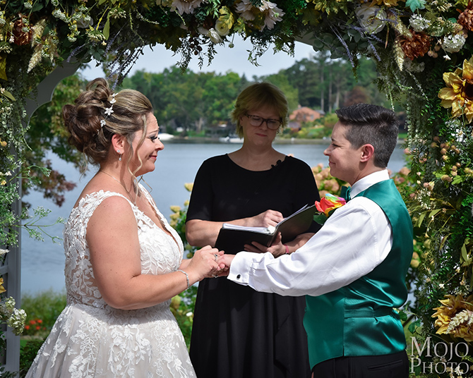 Ceremonies By Sabra 
Michigan LGBT Wedding Officiant
