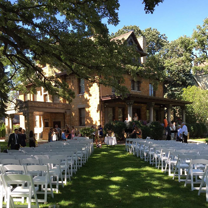 Wedding Ceremony - Summit Manor - Historic Wedding Venue - St. Paul Minnesota