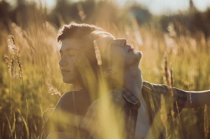 California Wine Country Wedding Packages Gay Couple In A Field