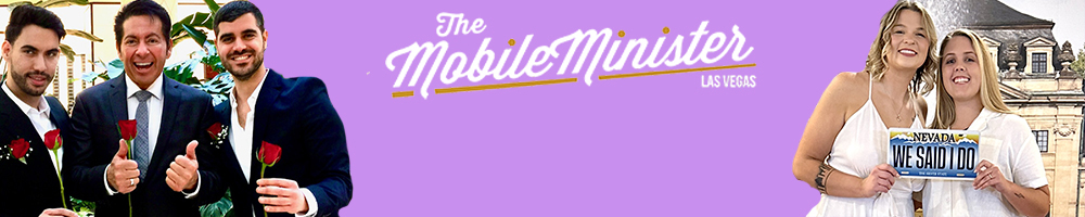 The Mobile Minister Las Vegas - 
Las Vegas, Nevada LGBT Wedding Minister
