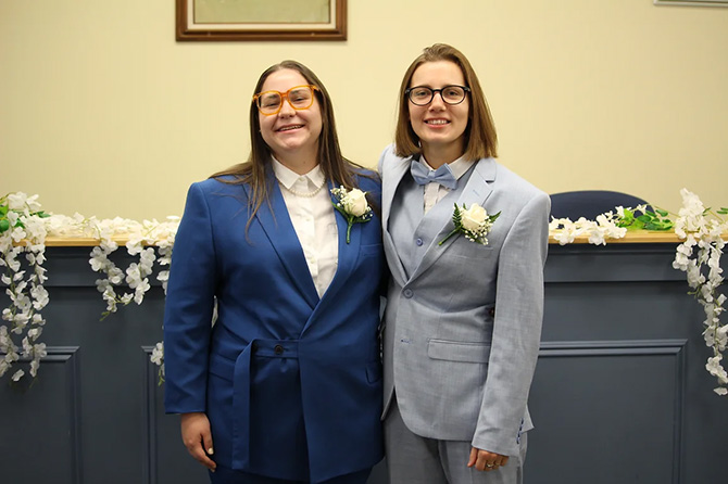 Rainbow Ministries, LLC 
				North Jersey LGBTQ+ Wedding Officiant
Reverend Sara Henderson - NYC, Westchester, Dutchess, Fairfield, New Fairfield & Litchfield



