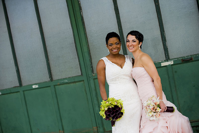 lgbt wedding gorgeous bouqets and wedding dresses - Studio A Images