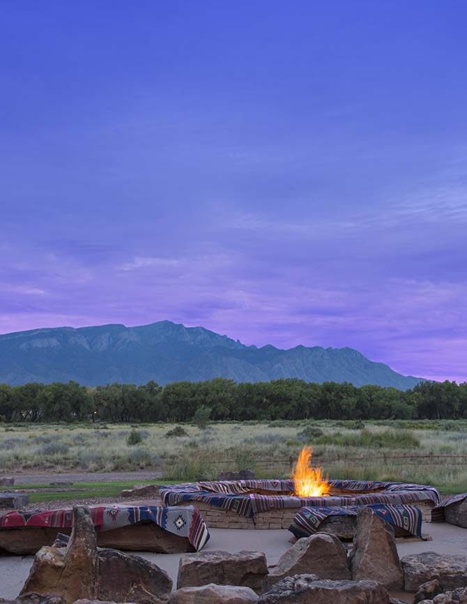 Hyatt Regency Tamaya Resort and Spa - Desert Fire pit